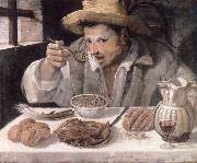 Annibale Carracci The bean eater Spain oil painting artist